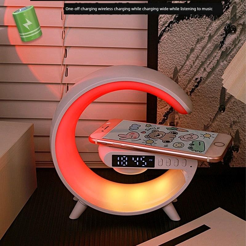 Wireless Bluetooth Speaker with Night Light - Perfect for Valentine's Day - Girl Design - Audio, Smartphone Birthday Digital Friend