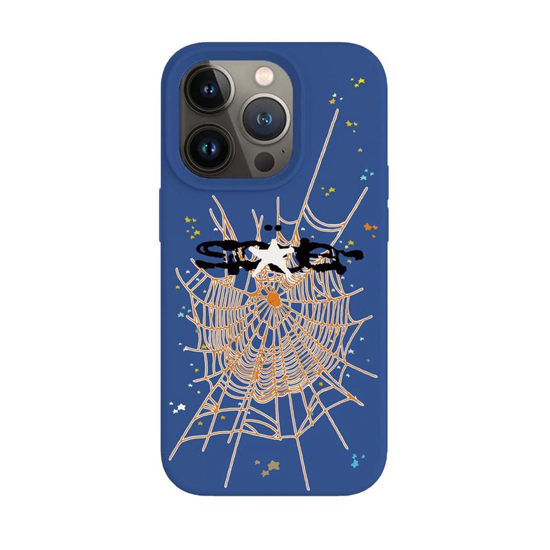 Spider Punk Style Phone Case - Punk Street Style Hip Hop Cover for iPhone 15 Pro Max, 14, 13, 12, 11, Xr, X, 8 - Protect Your iPhone in Style with Our Stylish Tough Phone Case!