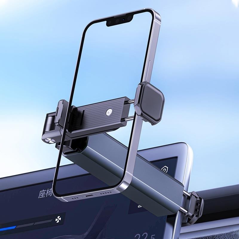 360° Rotating Foldable Phone Stand – Portable Multi-Functional Travel Phone Holder, Adjustable Angle, Secure Grip, Compact Design, Perfect for Desk, Airplane Tray, Office, and Travel Use – Compatible with All Smartphones Accessories Aluminum phone holder