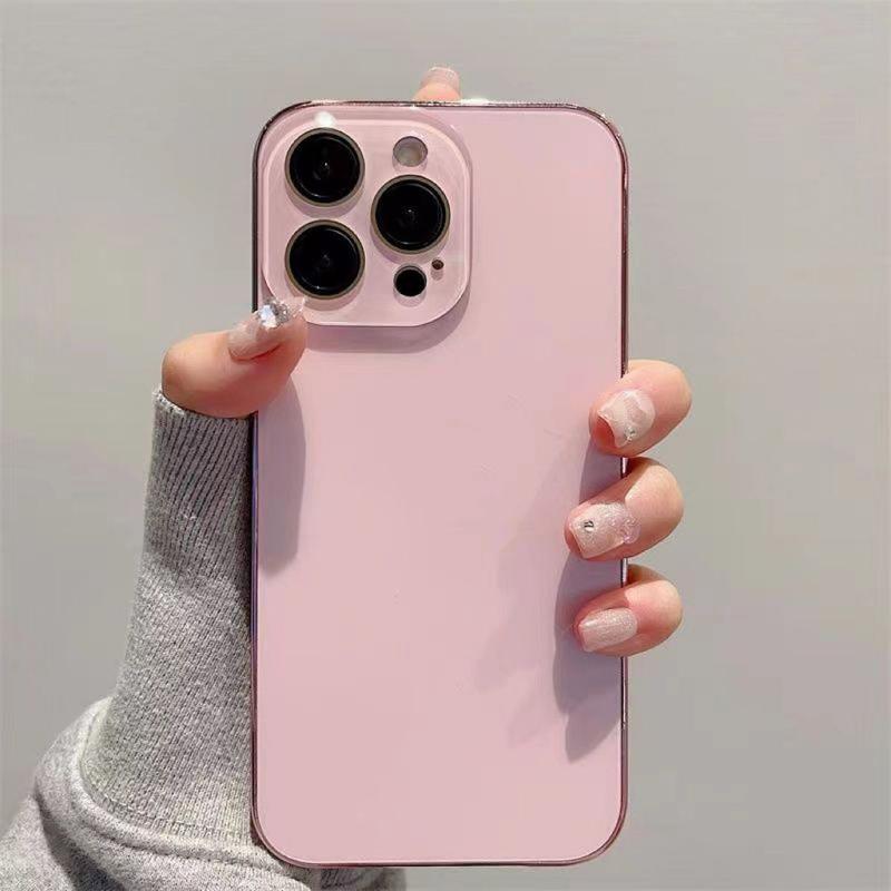 Aesthetics Pink iPhone Case for 16 15 14 13 12Pro Max 3 camera pink iphone Posh Pocket Accessories Protection