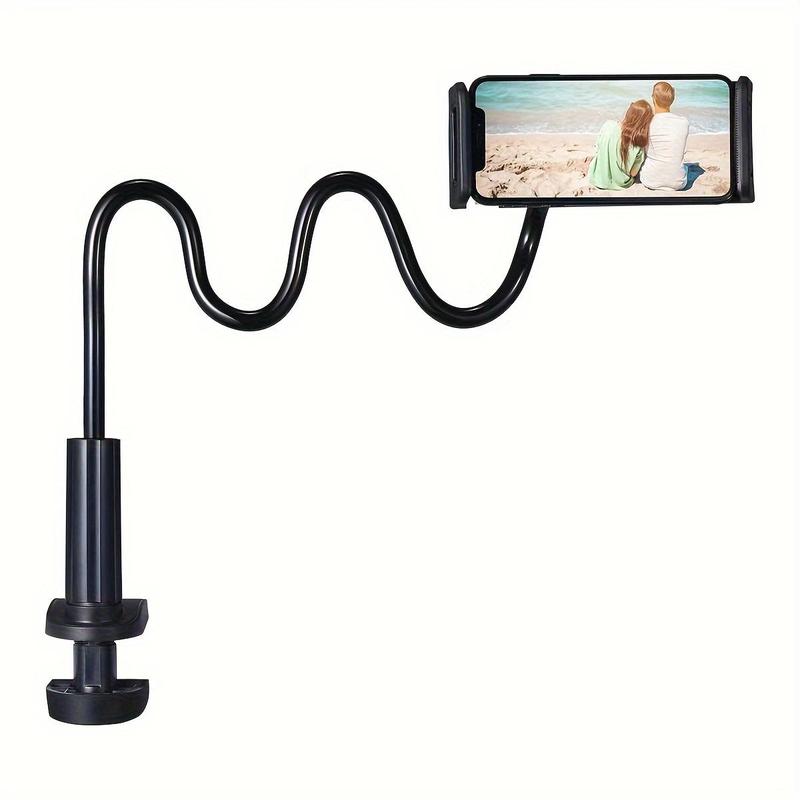 Desktop Phone Holder, Flexible Adjustable Phone Stand, Foldable Phone Holder for Bed, Desk, Car, Universal Phone Accessories Compatible with iPhone & Android