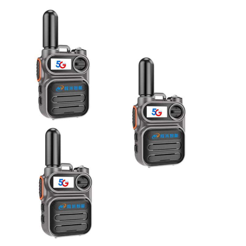 Global walkie talkie M5 model, supports long-distance,Two wayradio 5000 miles intercom, transnational intercom unlimited distance Aluminum Audio