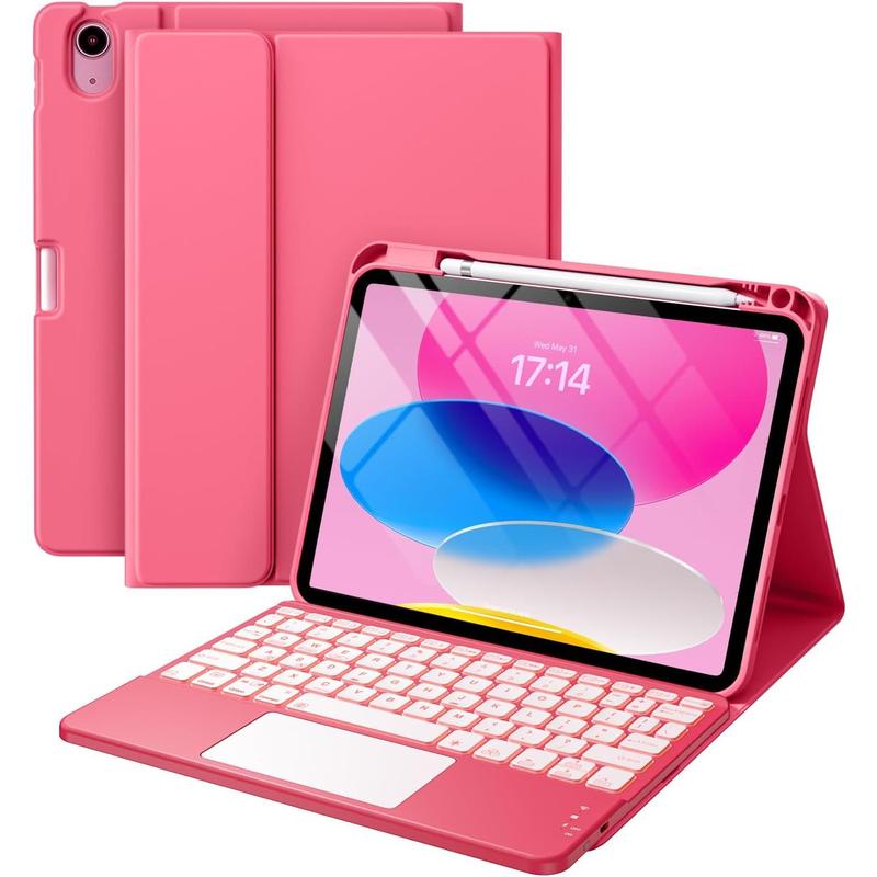 Compatible for iPad 10th Generation Case with Keyboard (10.9