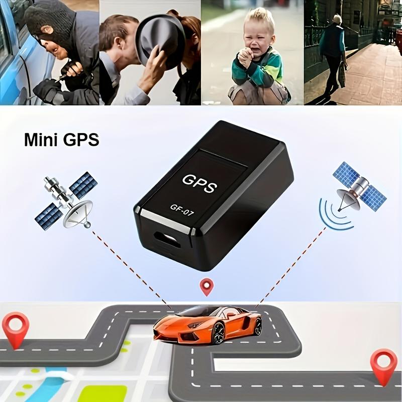 Magnetic Mini GPS Car Locator - Real-Time Tracking Device With GSM GPRS, US GF07 Model, Accurate Location Tracking, Compact Design, And Long-Lasting Battery Life Weatherproof Magnetic