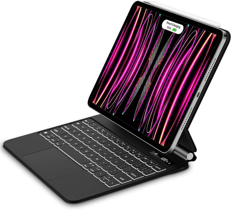 Free Mouse for black friday ,DVWDVW Keyboard Case for iPad Air 5th 4th Gen and iPad air 2024(M2) 11