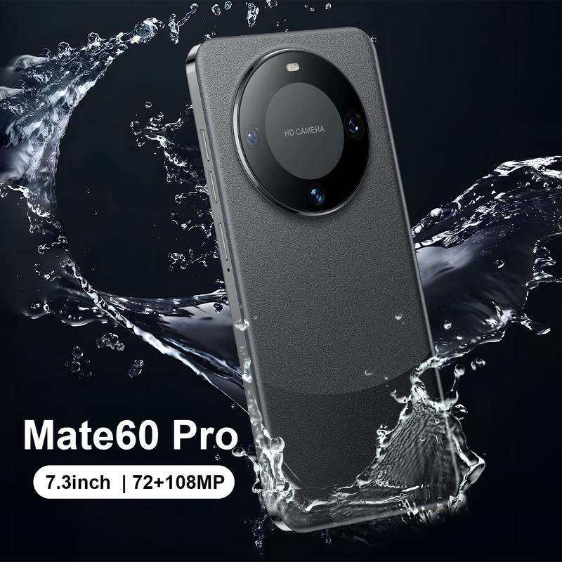 Mate60 Pro mobile phone 1 + 16GB 7.3 inch large screen Android smartphone 16GB + 1TB 8000mAh high definition pixels Cellphone