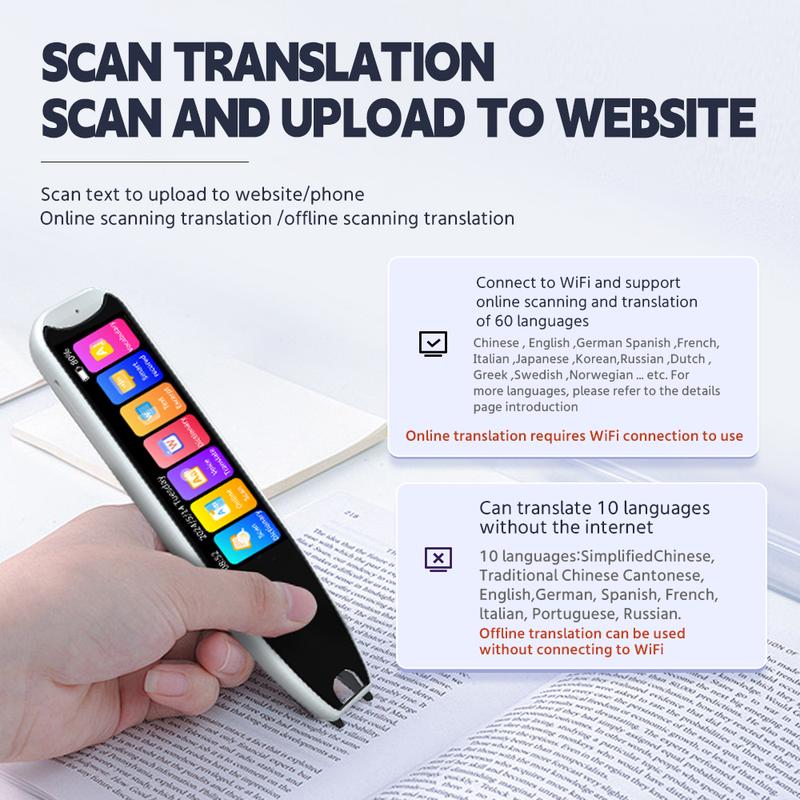 Smart translation pen online translation pen supports voice intercom translation