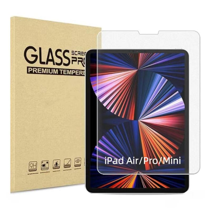 Tempered Glass Tablet Screen Protector, HD 9H Tablet Screen Protective Film, Tablet Tempered Glass Film for iPad Mini Air Pro Series