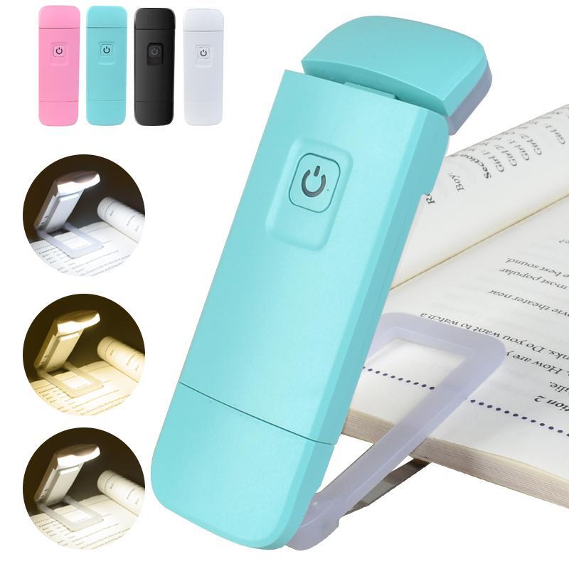 USB Rechargeable Book Light, Portable Clip-on Reading Light, Eye Protective Night Light, Portable Light Clip for Reading, Bedroom, Study Room, Office