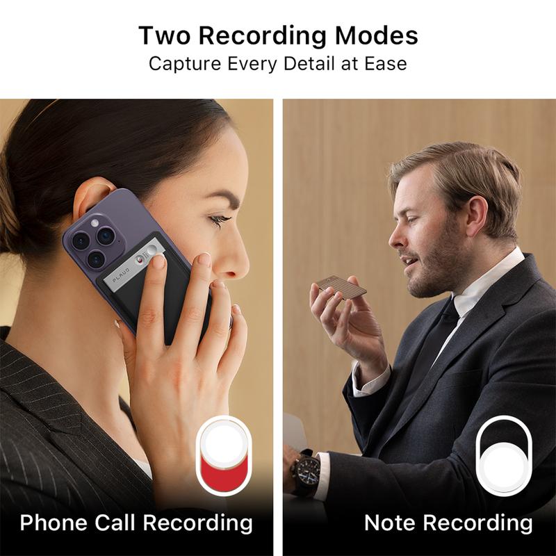 PLAUD NOTE AI Voice Recorder Empowered by ChatGPT. One-Press Recording and Playback. Note Recording & Phone Call Recording Accurately Record Based on Different Scenarios. Amazing Powerful Transcription & Summarization. 0.117-inch Slim Extremely Portable.