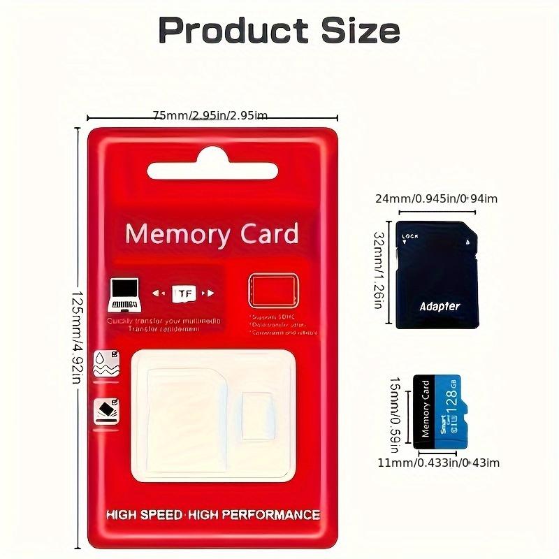 1TB Ultra High Speed Micro SD Card ith Adapter- 1024GB TF  SD Memory Card for Tablets, Cameras, Mobile Phones - Without Battery