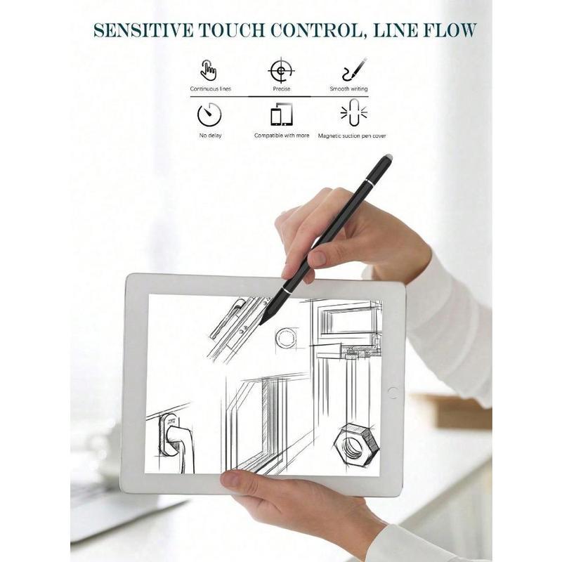 3 in 1 Stylus Pen, Portable Touch Screen Stylus Pen, Multifunctional Stylus Pen Compatible with iPad & Android & Other Tablet Phone