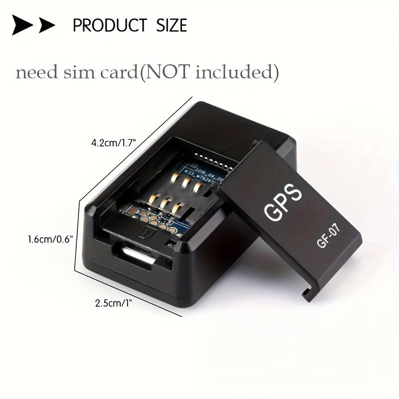 Magnetic Mini GPS Car Locator - Real-Time Tracking Device With GSM GPRS, US GF07 Model, Accurate Location Tracking, Compact Design, And Long-Lasting Battery Life Weatherproof Magnetic