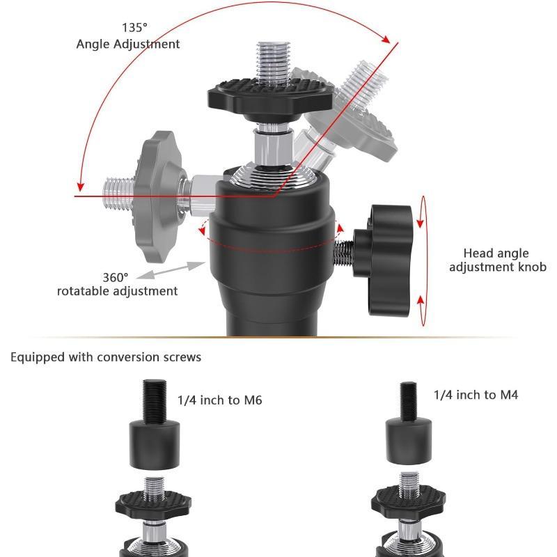 Ceiling Wall Projector Mount, Universal Ceiling Wall Projector Mount, Projector Bracket, Suitable for QKK, DR.J, DBPOWER, Anker, VANKYO, AAXA, Jinhoo, PVO, TMY, AuKing