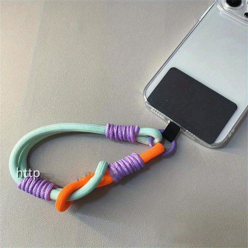 Portable Anti-loss Phone Lanyard, 1 Count Cute Knot Design Phone Strap, Phone Charm for Women & Men, Mobile Phone Accessories for Daily Use