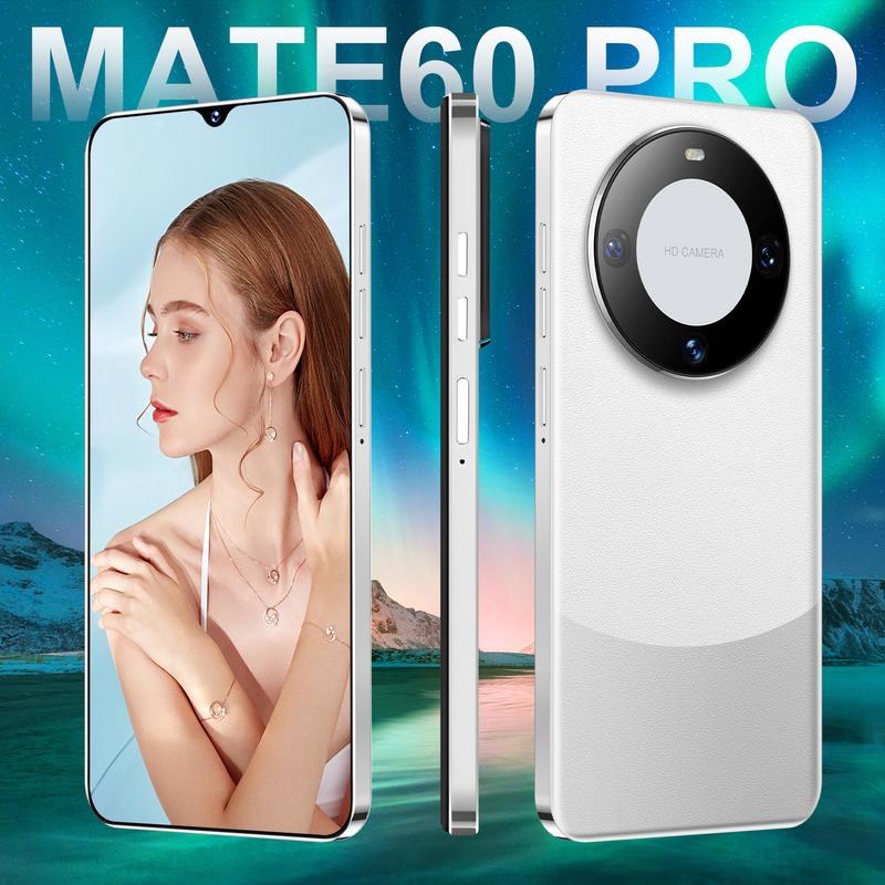 Mate60 Pro mobile phone 1 + 16GB 7.3 inch large screen Android smartphone 16GB + 1TB 8000mAh high definition pixels Cellphone