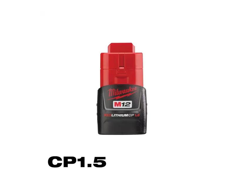 Milwaukee M12 12V Lithium-Ion 1.5Ah Compact Battery Pack