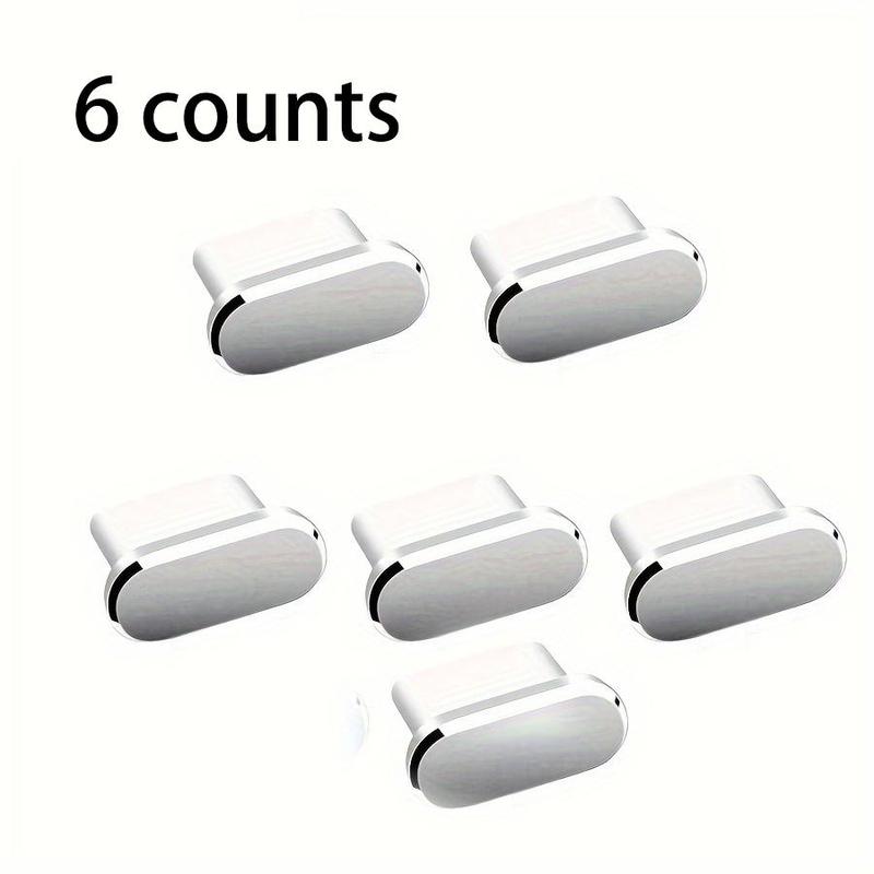 Anti-dust Type-C Dust Plug, Phone Charging Ports Stopper Cover, Mobile Phone Parts For iPhone 15 Pro Max Plus 15PM Xiaomi Samsung Huawei