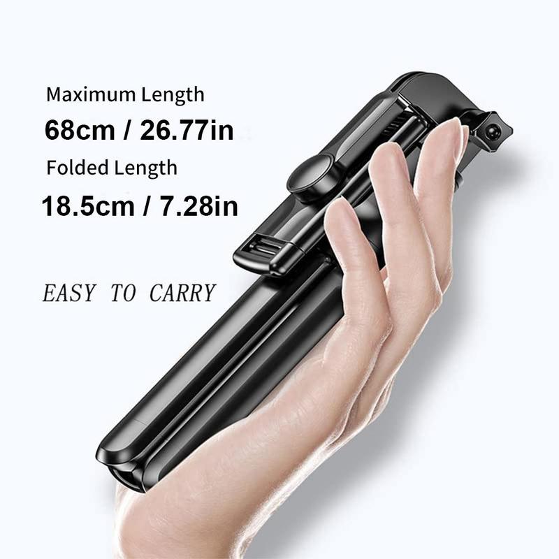 Anti-shake Selfie Stick, 1 Count Mobile Phone Live Three-legged Stable Lengthening Bracket, Retractable Handheld Type Selfie Stick