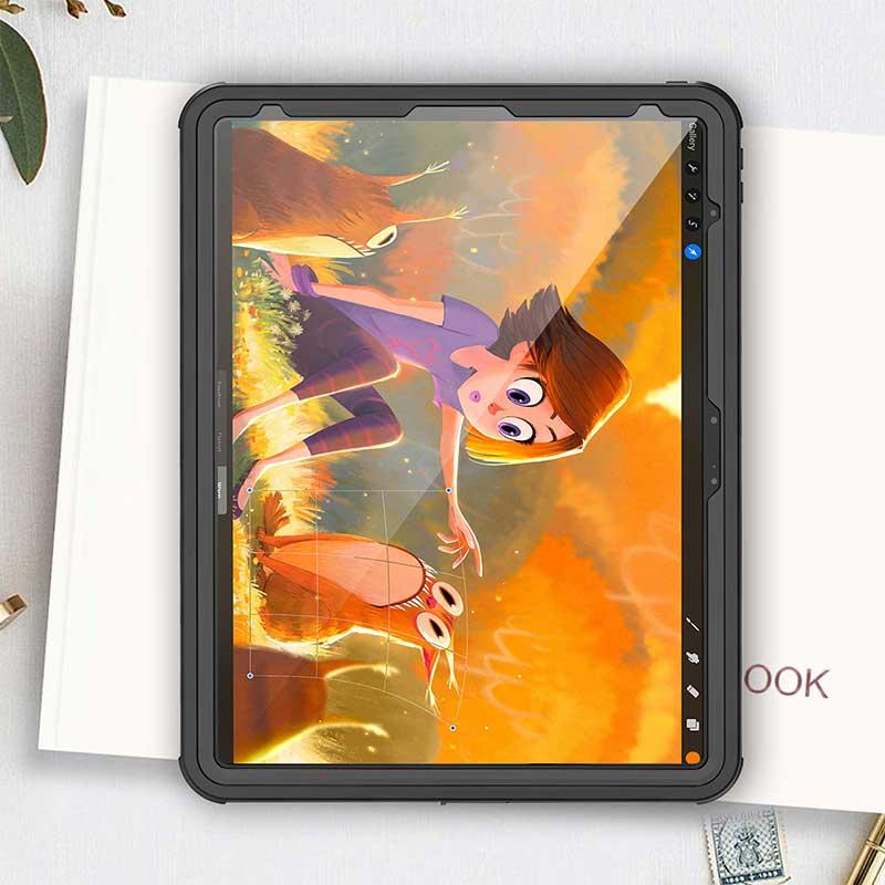 Waterproof Tablet Case, 1 Count Shockproof Tablet Protective Cover, Anti-scratch Tablet Protector for iPad Air 6th Generation 2024, iPad Pro 12.9