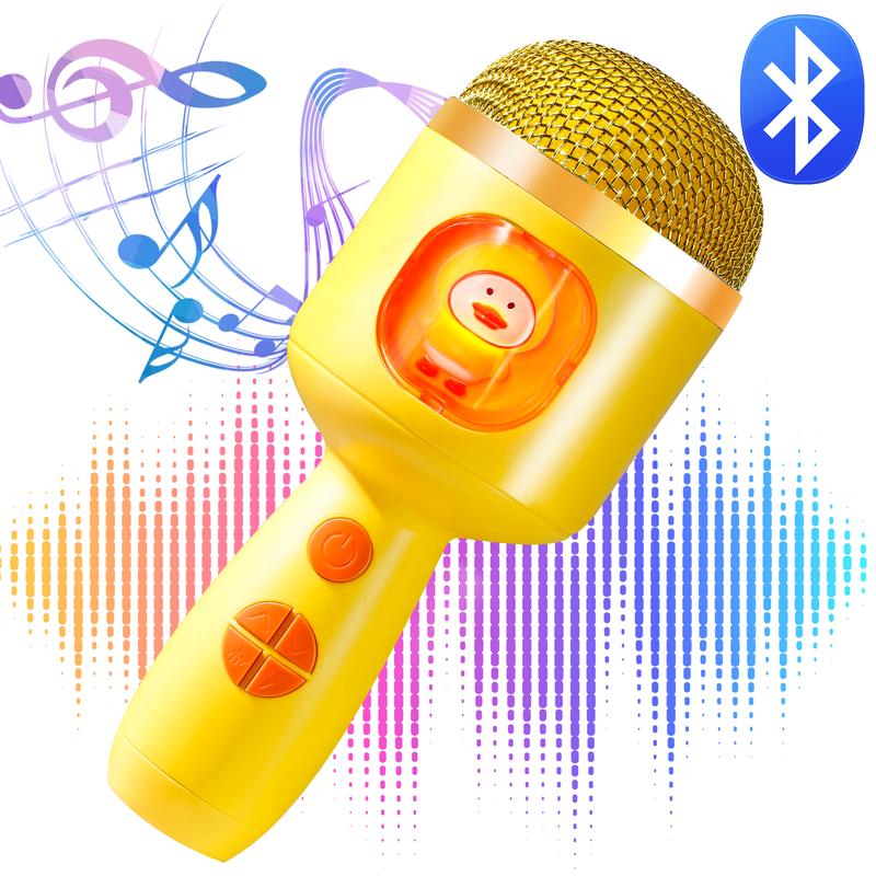 Kids Singing Toy - Bluetooth Karaoke Microphone for Endless Singing Fun Audio Handheld