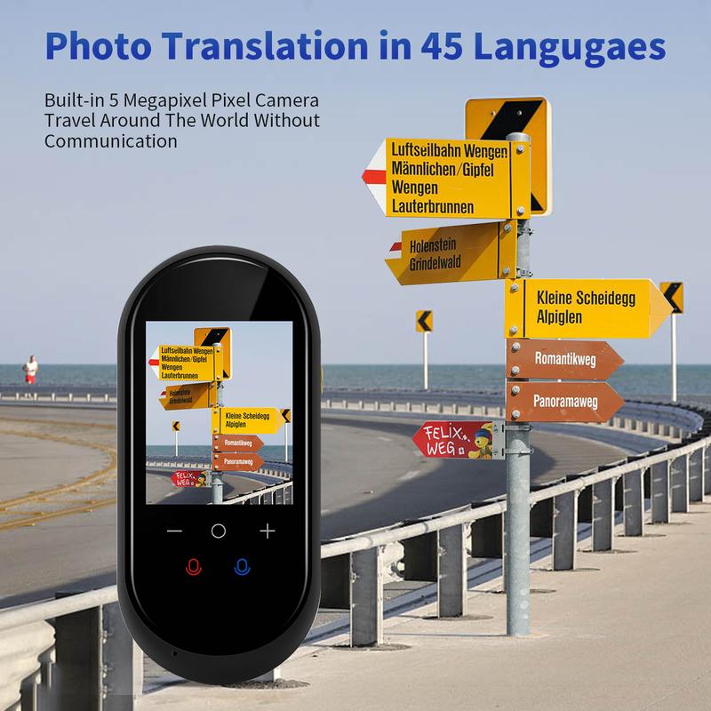 Vormor T8 Vormor Language Translator Device HD Touch Audio