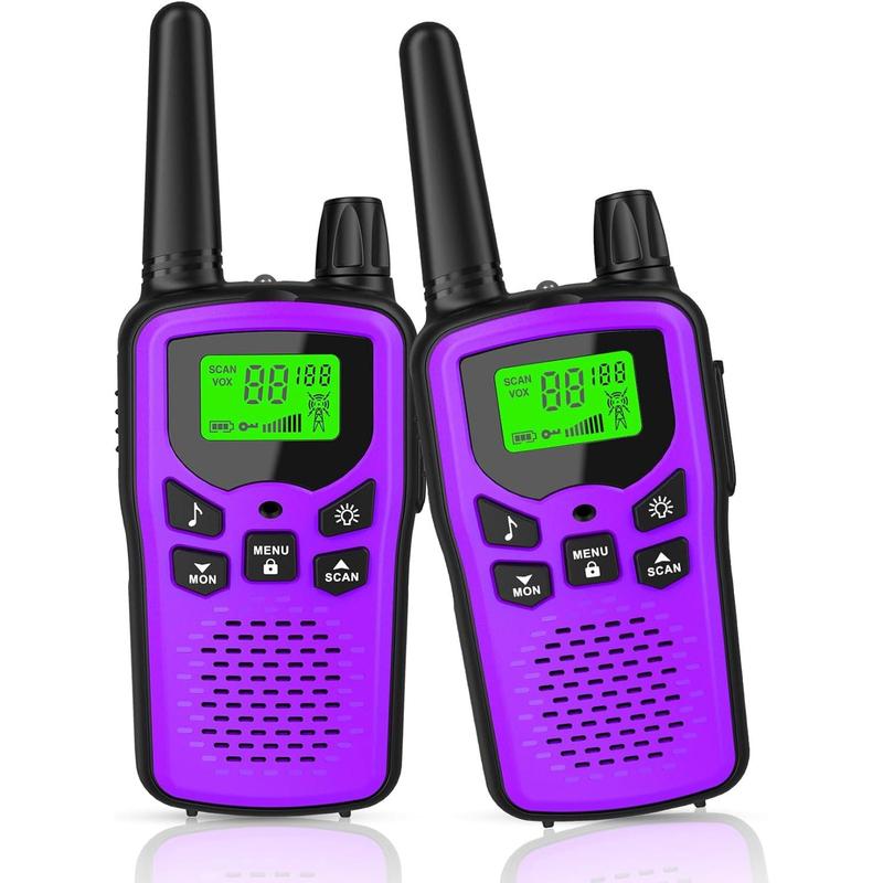 Walkie Talkies,Erelis Long Rang Walkie Talkies with 22 FRS Channels,Walkie Talkies for Adults with Lamp,VOX,LCD Display for Outdoor Activities