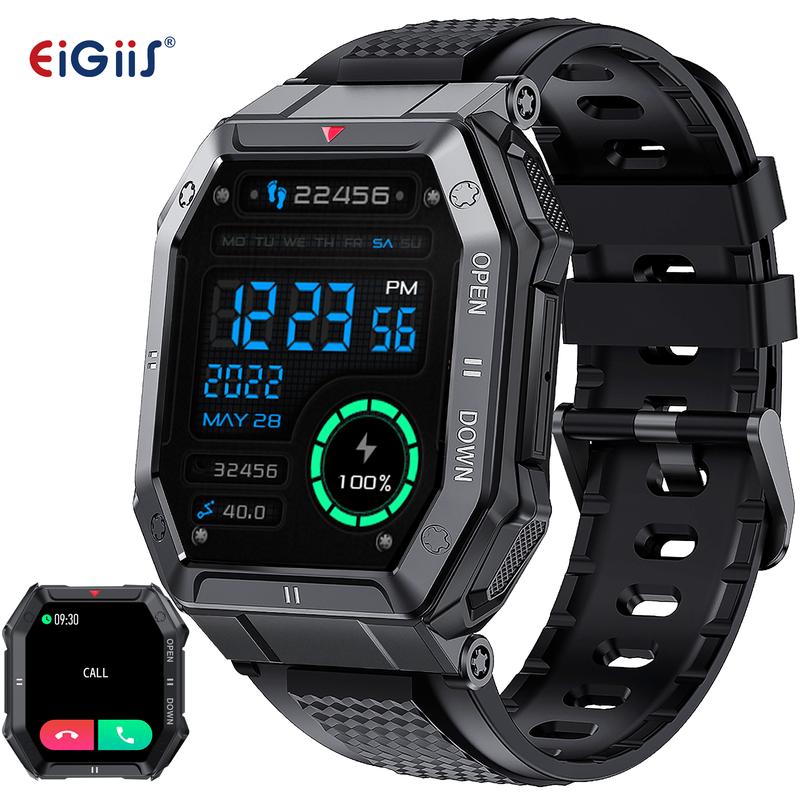 EIGIIS Wristwatch, Men's Smartwatch Supports 24 Outdoor Sports Modes, Sleep  Weather Push, For Android Phones, Cheap, Sturdy, Smartphone