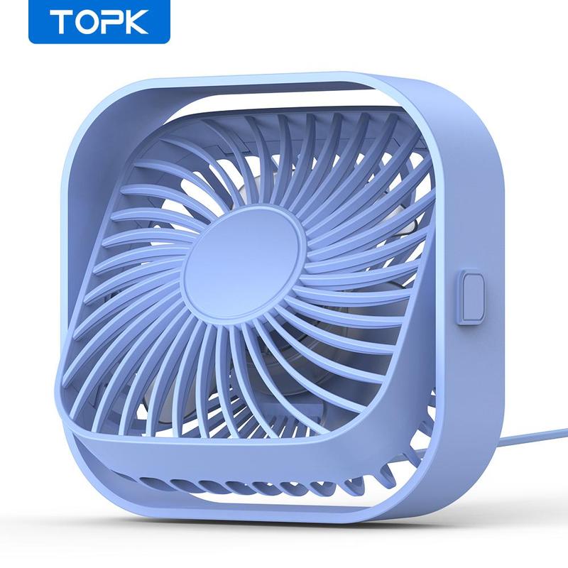 USB Powered Desk Fan for Summer, 360° Adjustable Angle Mini Fan, Portable 3 Wind Speeds Desktop Fan, Adjustment Table Fan For Home Office Car, Cooling Fan, Portable Fan