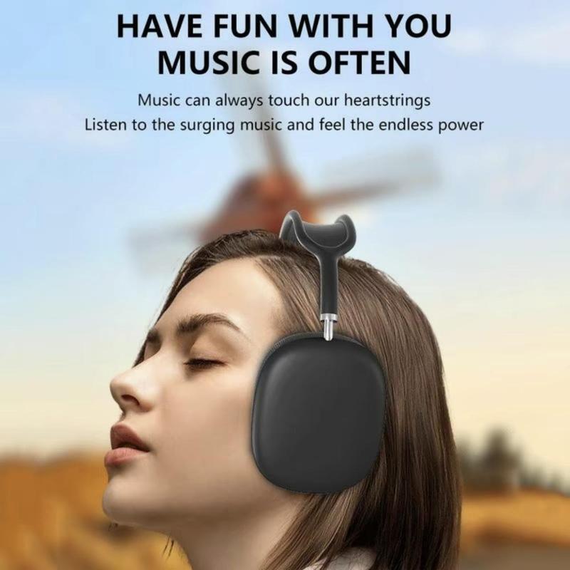 P9 Pro Max Active Noise Reduction Wireless Headwear Bluetooth Earphones with Long Battery Life Suitable for iOS and Android Wireless Foldable