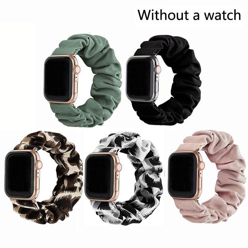 Elastic Single Loop Design Watch Band, Fashion Replacement Watch Band, Watch Band for Women & Girls, Wearable Accessories Compatible with Apple Watch Series 9 8 7 6 5 4 3 2 1 SE