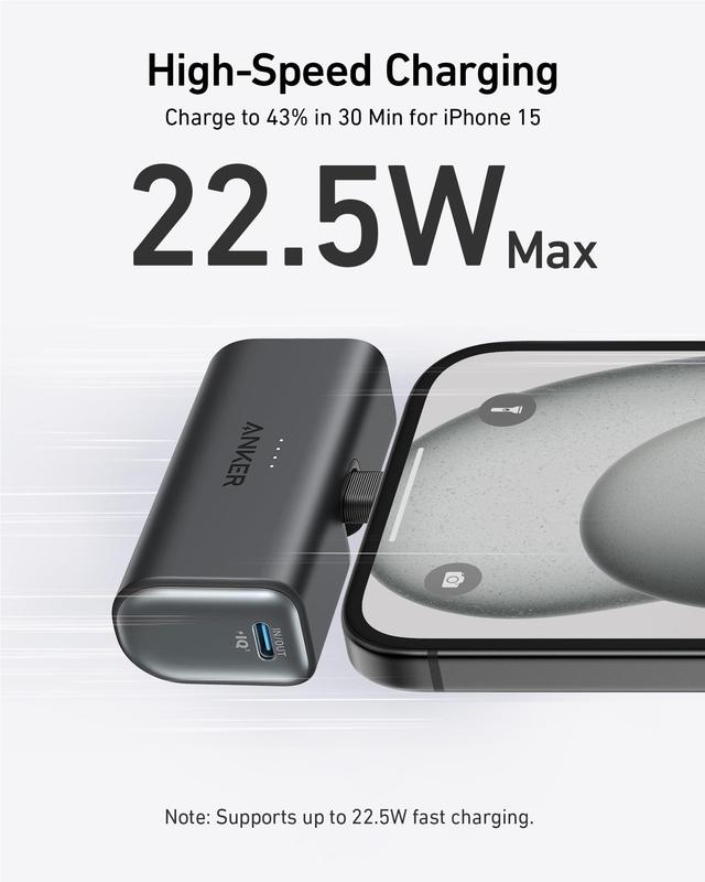 [Black Friday Deal] Anker Nano Power Bank (12W, Built-In Lightning Connector) and (22.5W, Built-In USB-C Connector)