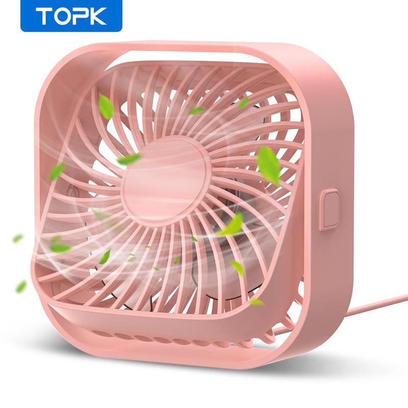 USB Powered Desk Fan for Summer, 360° Adjustable Angle Mini Fan, Portable 3 Wind Speeds Desktop Fan, Adjustment Table Fan For Home Office Car, Cooling Fan, Portable Fan