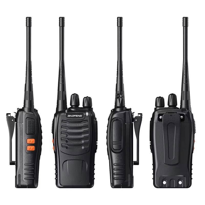 USB Rechargeable Walkie Talkie, 1 Count 16 Channel Two Way Radio, Portable Handheld Walkie Talkie for Outdoor Camping Hiking