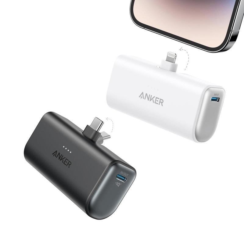 [Black Friday Deal] Anker Nano Power Bank (12W, Built-In Lightning Connector) and (22.5W, Built-In USB-C Connector)