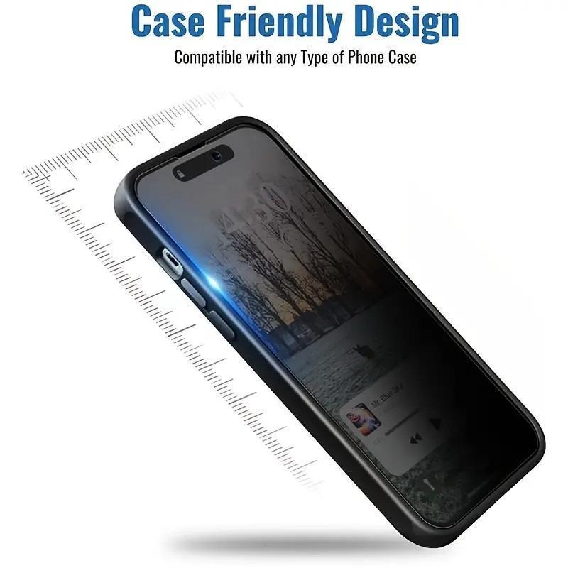 Summer Privacy Phone Screen Protector, 2 Counts Set Tempered Glass Smartphone Protective Film, Privacy Film for iPhone 11 Phones Series, Fall Cellphone Accessories for Summer, Birthday Gifts