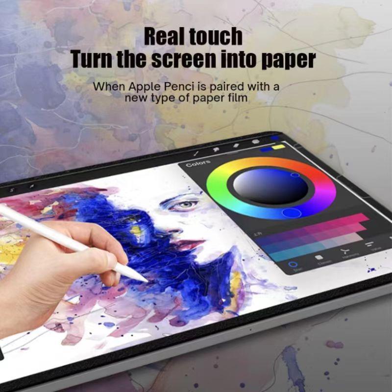 Magnetic Paper-feel Screen Protector, 1 Count Detachable & Reusable Matte Film for iPad Pro, Air, Mini, Great for Writing & Drawing