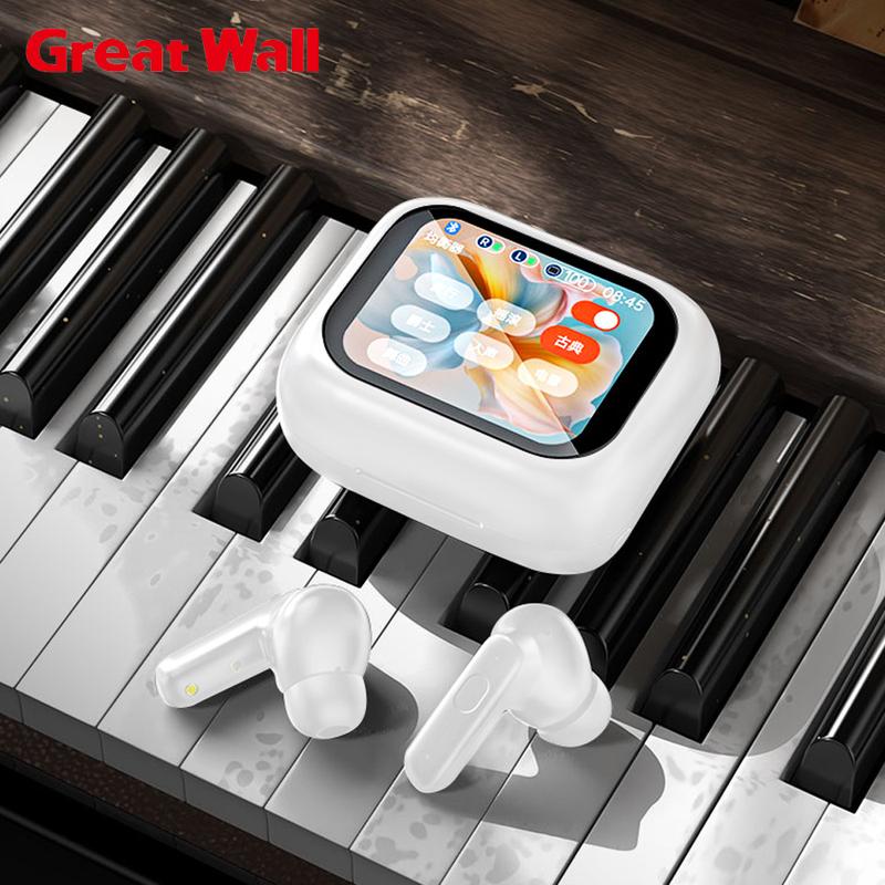 Original GreatWall ANC Wireless Earbud Bluetooth Earphone Touch Screen Control Active Noise Reduction In Ear TWS Wireless Earbuds  Audio Headphones Noise Cancelling