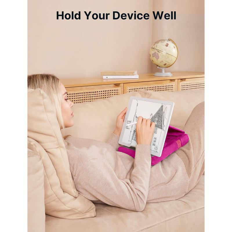 Tablet Pillow Stand Kindle Holder For Bed & Couch, Compatible With iPad Pro 13