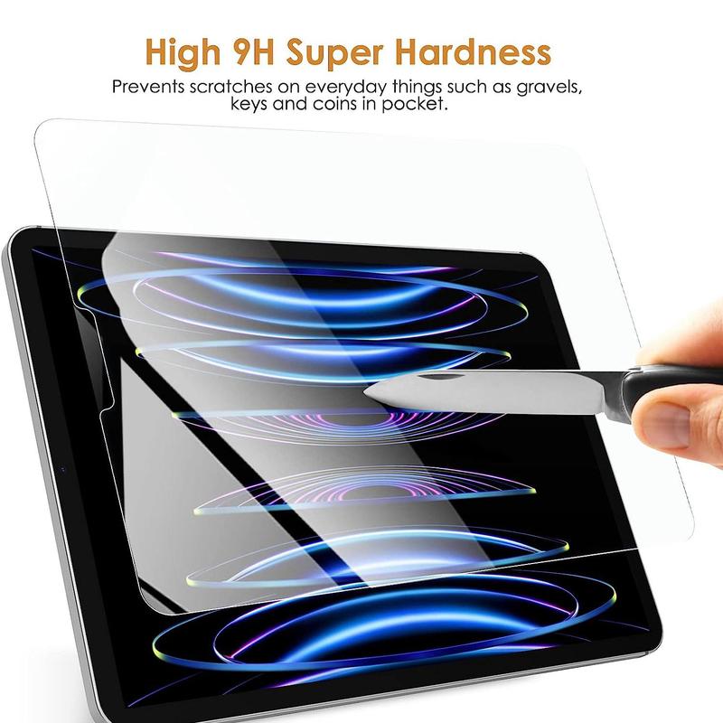 Tempered Glass Screen Protector, 1 Count Anti-scratch Screen Protective Film, Screen Protector for iPad Air 4 5 Generation iPad Pro 11