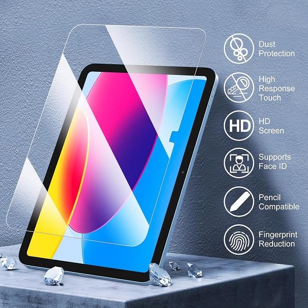 [2 Pack] Fintie Screen Protector for iPad 10th Gen 10.9