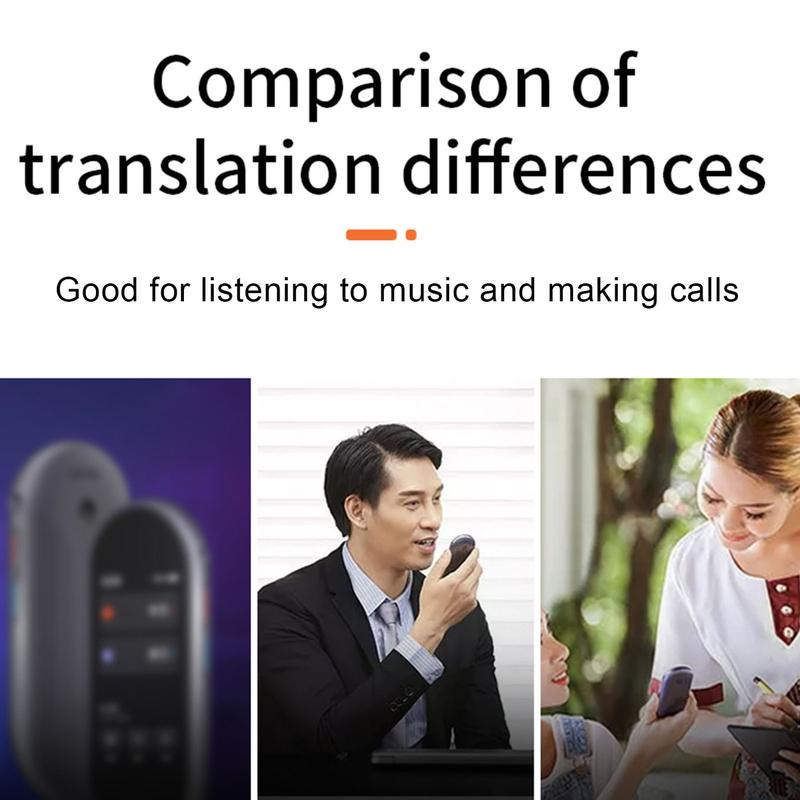 Language Translator Earbuds Supports 114 Languages Real Time High Accuracy Bluetooth Translation Earbuds with Speakers