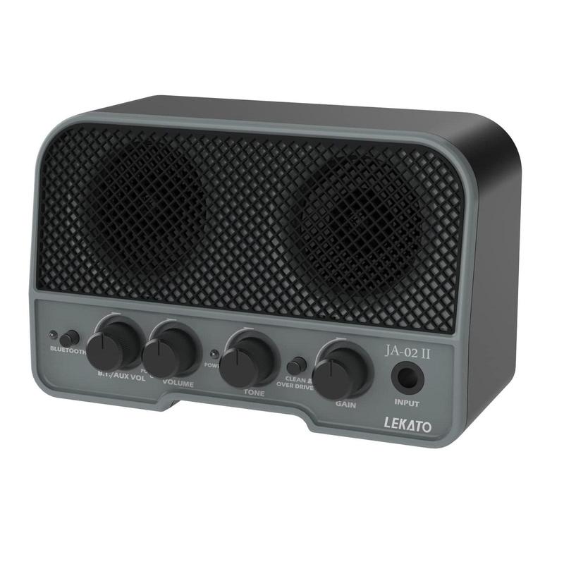 Lekato Guitar Amplifier, Clean overdrive, Mini Amp, Electric Guitar Amp Portable for Daily Practice, Stocking Fillers Gift