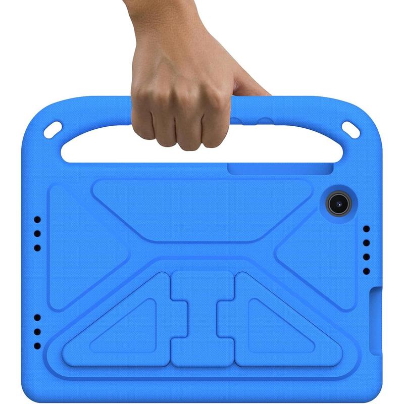 Case  for TCL Tab 8 LE (8.0 Inch) Model 9137W EVA Shockproof Handle Light Weight Stand Cover, Blue