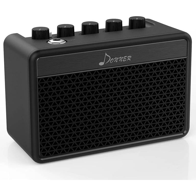 Mini Guitar Amp Small Electric Guitar Amplifier 5W Portable for Desktop Practice with a Retro British Tone DA-10 - YOUTH MUSIC