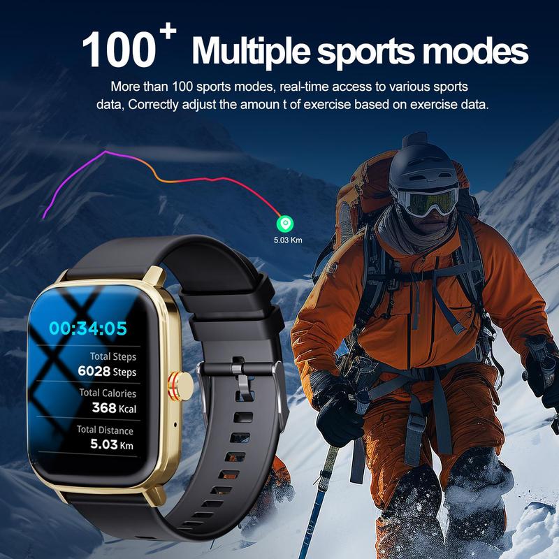 Multifunctional Smart Watch, Fashion Digital Watch, Wireless Calling dialing, Sports Watch for Women & Men