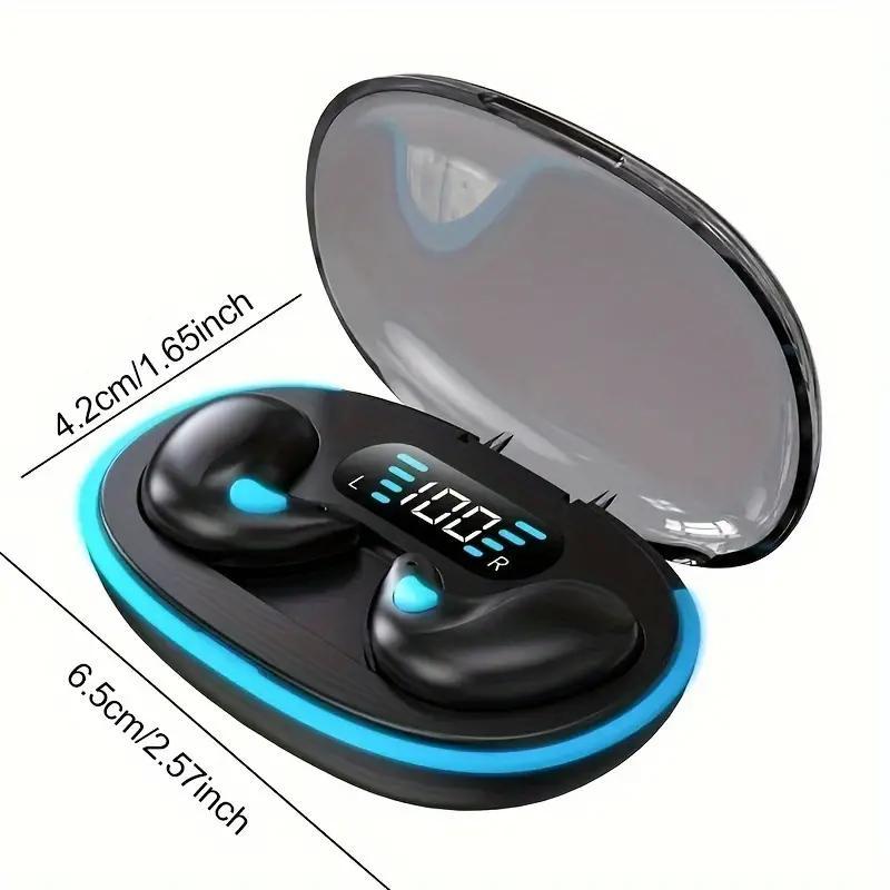 Wireless Headphones, Invisible Bluetooth-compatible Sleeping Earbuds, Noise Cancelling Headphones for Running, Exercising, Gaming Sports, Electronic Gaming Headset Audio, Travel Gadgets 2024, Back to School Gifts, Christmas Gifts for Friends