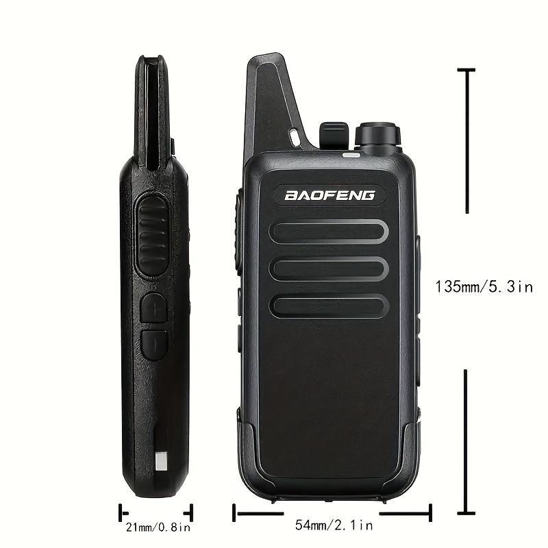 Baofeng BF-T20 Walkie Talkie, USB Rechargeable Long Range Walkie Talkie, Two Way Radio Talkies for Outdoor Camping Hiking