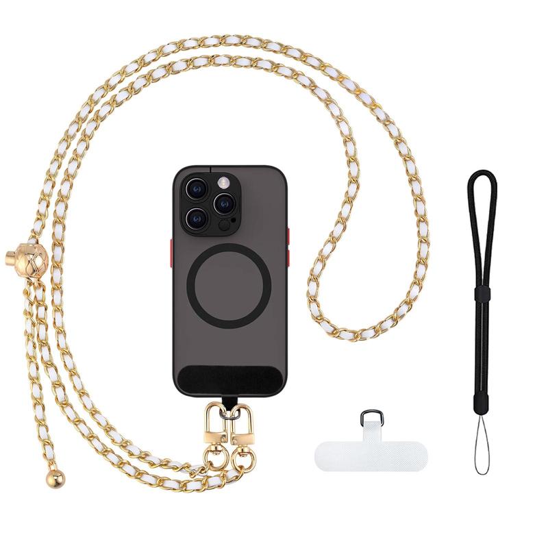 Universal Phone Crossbody Strap, Anti-theft Phone Lanyard, Multifunctional Crossbody Patch Phone Lanyards Compatible with Most Smartphones