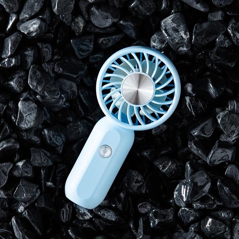 Portable Handheld Fan, 1 Count USB Rechargeable 3-speed Wind Adjustment Fan, Mini Fan for Home, Office, Outdoor, Travel